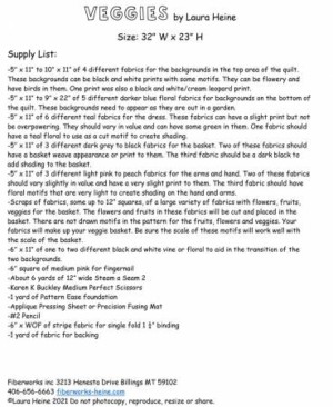 Veggies Collage Pattern by Laura Heine - Image 2