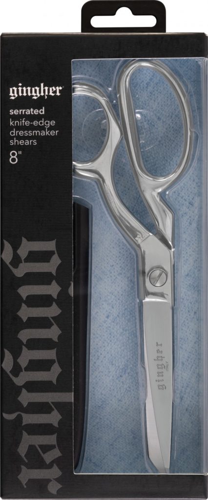 Gingher 8in Serrated/Knife Edge Dressmaker's Shears