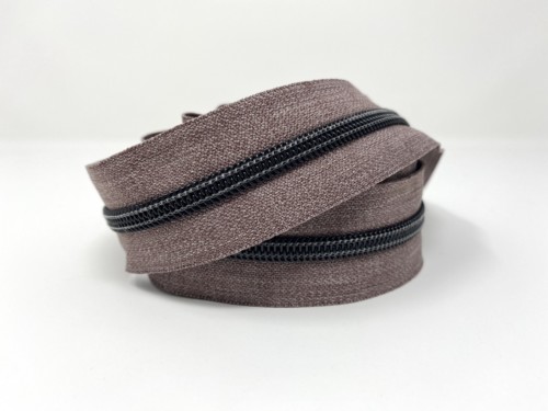 Serial Bagmakers #5 Zip by the Yard 3 Metres - Grey Denim Tape Multiple Coil Options - Image 16