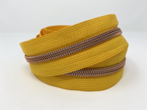 Serial Bagmakers #5 Zip by the Yard 3 Metres - Sunflower Tape Multiple Coil Options - Image 8