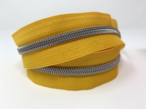 Serial Bagmakers #5 Zip by the Yard 3 Metres - Sunflower Tape Multiple Coil Options - Image 5