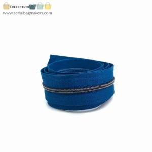 Serial Bagmakers #3 Zip by the Yard 3 Metres Stormy Blue Tape Multiple Coil Options - Image 10