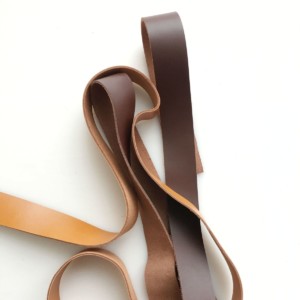 Sew Hungry Hippie Sewable Leather Straps 3/4in Dark Brown - Image 3