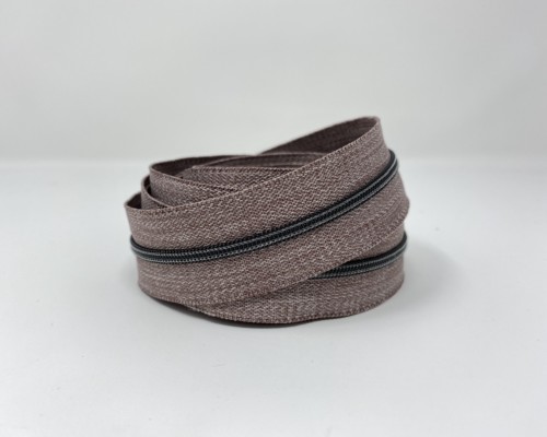 Serial Bagmakers #3 Zip by the Yard 3 Metres - Grey Denim Tape Multiple Coil Options - Image 15