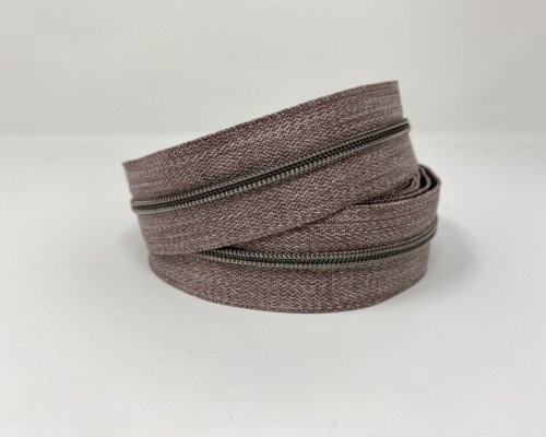 Serial Bagmakers #3 Zip by the Yard 3 Metres - Grey Denim Tape Multiple Coil Options - Image 10