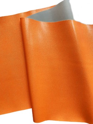 Sew Hungry Hippie Gumdrop Vinyl Orange 12" x 54" - Image 2