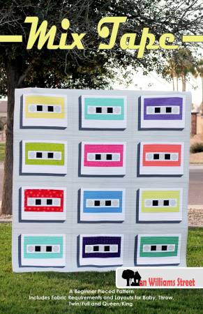 OWS-7157 - Mix Tape Mix Tape Quilt Pattern - Image 1