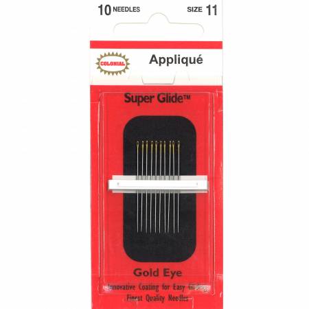 CBSG100-11 Colonial Super Glide Applique Size 11 Needles - Image 1