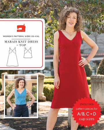LC040MD Marais Knit Dress and Top Marias Knit Dress + Top Pattern - Image 1