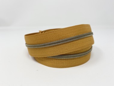 Serial Bagmakers #3 Zip by the Yard 3 Metres - Pumpkin Tape Multiple Coil Options - Image 6