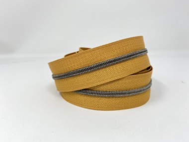 Serial Bagmakers #3 Zip by the Yard 3 Metres - Pumpkin Tape Multiple Coil Options - Image 5