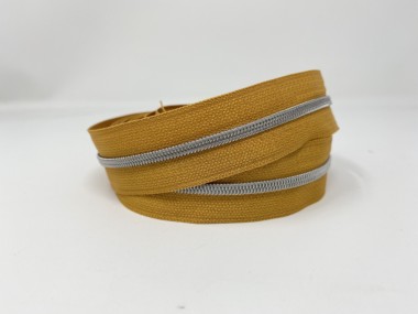 Serial Bagmakers #3 Zip by the Yard 3 Metres - Pumpkin Tape Multiple Coil Options - Image 4