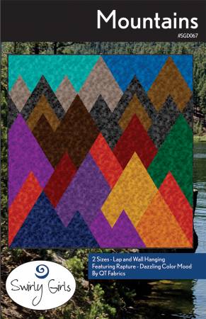 SGD067 Mountains Quilt Pattern - Image 1