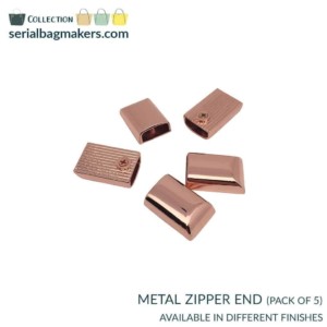 Serial Bagmakers  Metal Zip Ends - Pkg of 5 - Image 4