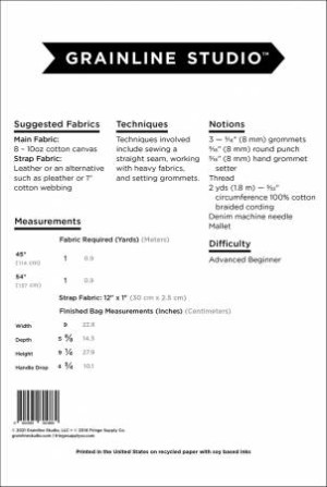 Field Bag Patten - Image 2