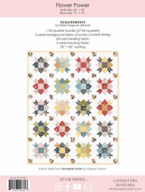 Flower Power Quilt Pattern - Image 2