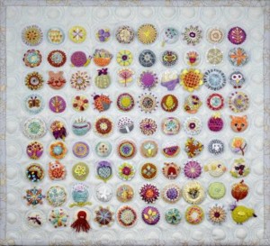 Sue Spargo Toned Down Circle Sampler Pattern - Image 2