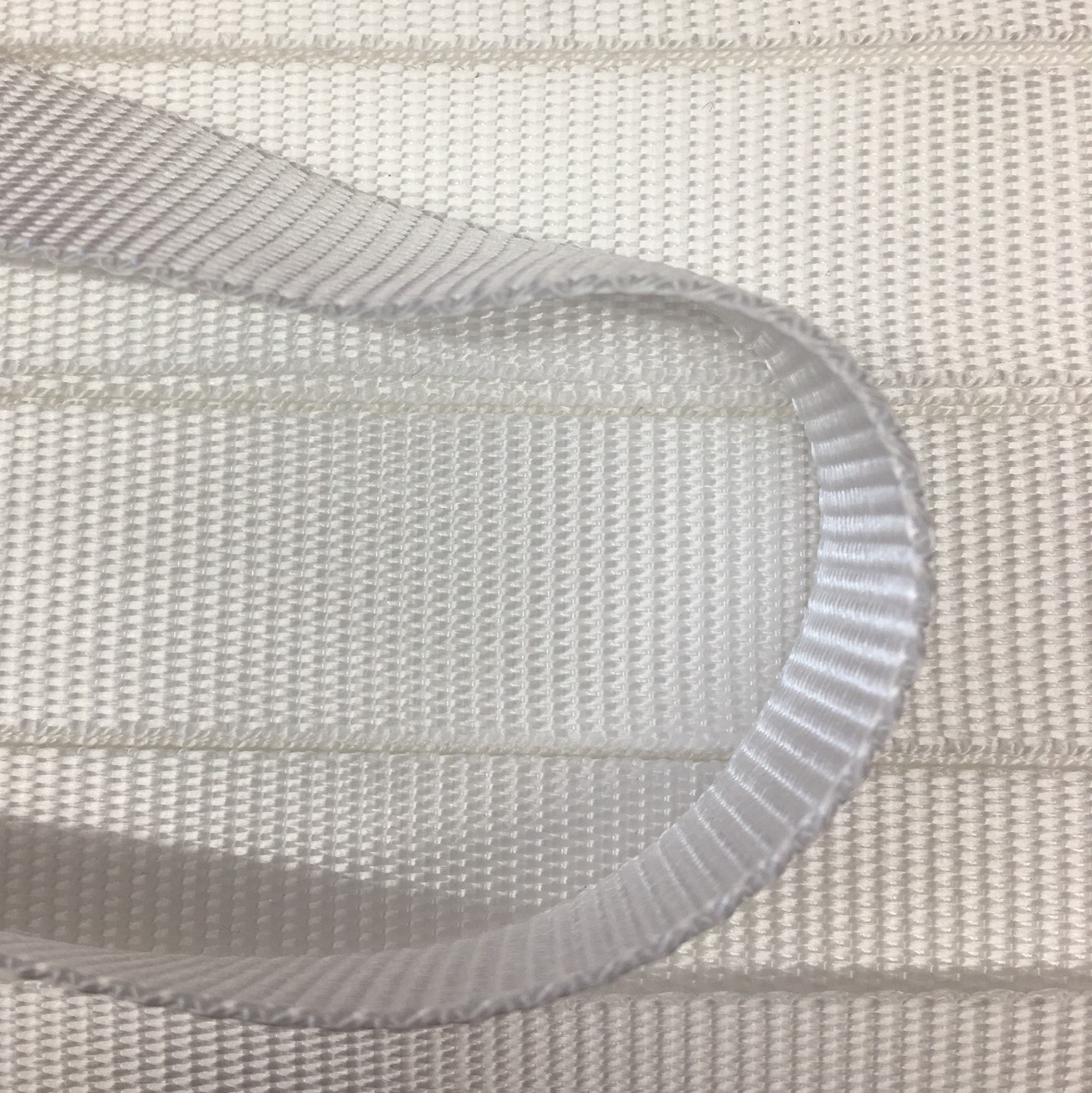 9451541.100 white Polypropylene Woven 30MM Webbing - White - Image 1
