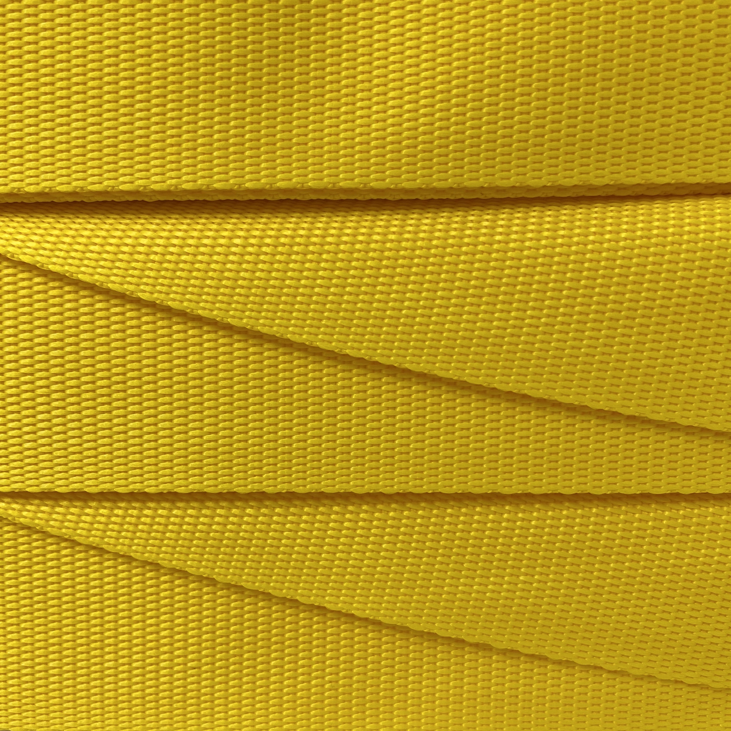 9451551-330 - 2 Polypropylene Woven 40MM Webbing - Yellow - Image 1