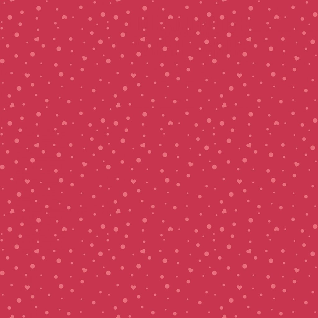 Red Scatter Pattern Dream Scatter Love Red – Sew Hot
