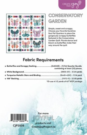 Conservatory Garden Quilt Pattern - Image 2