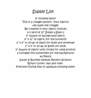 Whatevers! #36 Butterfly Collage Pattern by Laura Heine - Image 2