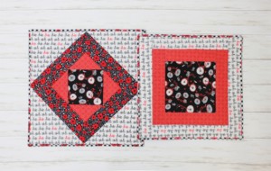 Quilt As You Go Zippity Do Done Set Of 2 Project Bags - Red - Image 3