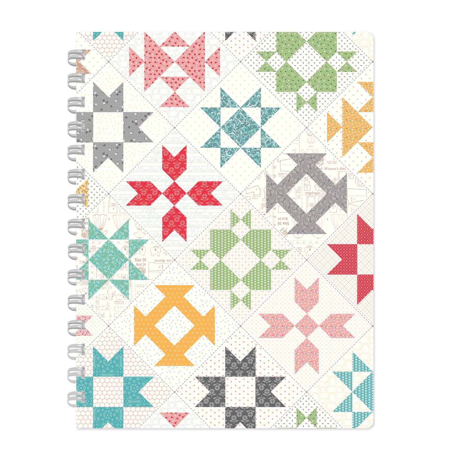 ST-21959 stitch grid notebook Lori Holt Stitch Grid Notebook - Image 1