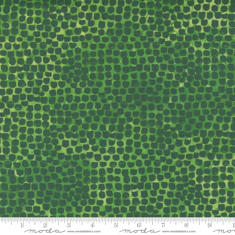 8485 20 ice castle dot green Starflower Christmas Ice Castle Dot Green - Image 1