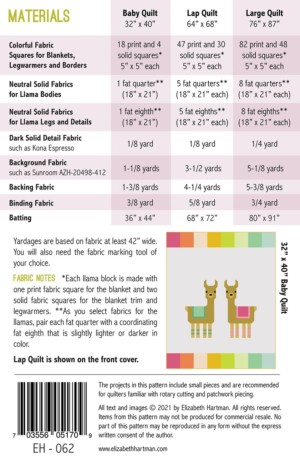 Little Llamas Pattern - Image 2