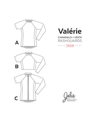 Valerie Swim Shirts and Rashguards Pattern - Image 2
