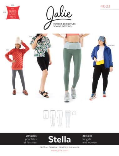 Stella Leggings, Running Belt And Beanie Pattern
