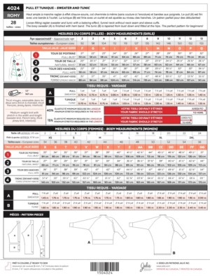 Romy Sweater And Tunic Pattern - Image 2