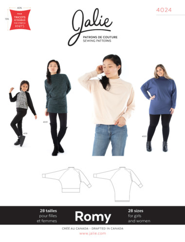 Romy Sweater And Tunic Pattern