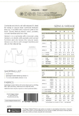 Reef Top & Shorts Set Pattern - Image 4