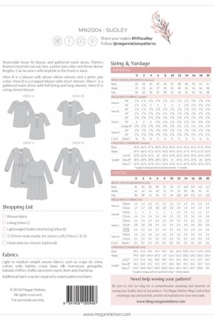 Sudley Blouse & Dress Pattern - Image 10