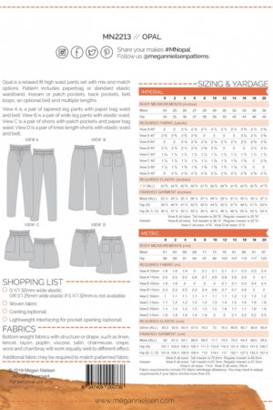 Opal Pants & Shorts Pattern - Image 10