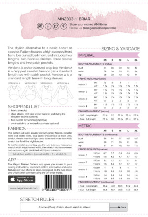 Briar Sweater & T-Shirt Pattern - Image 4