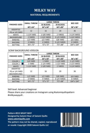 Milky Way Quilt Pattern - Image 3