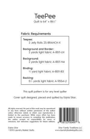 Teepee Quilt Pattern - Image 2