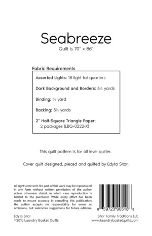Seabreeze Quilt Pattern - Image 2