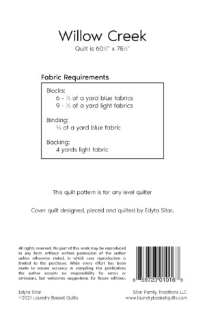 Willow Creek Quilt Pattern - Image 2