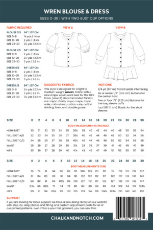 Wren Dress and Top Pattern - Image 2