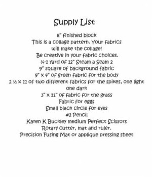 Whatevers! #39 Spike Collage Pattern by Laura Heine - Image 2