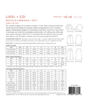 Melville Cardigan and Vest Pattern - Image 2