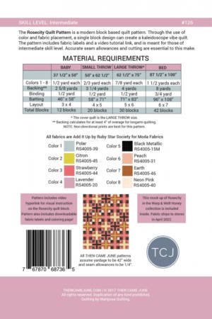 Rosecity Quilt Pattern - Image 2