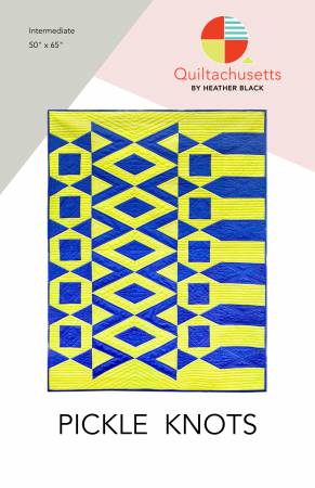 QMS2115 pickle knots Pickle Knots Quilt Pattern - Image 1