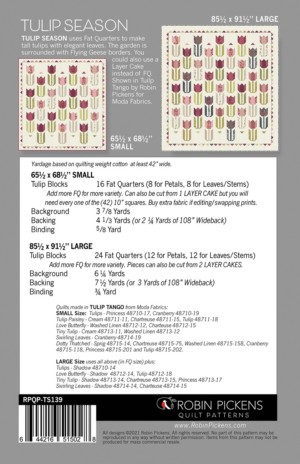 Tulip Season Quilt Pattern - Image 2