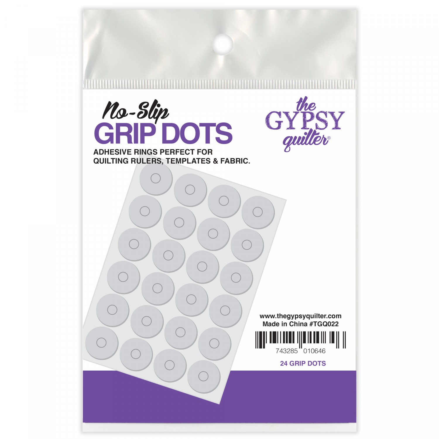 TGQ022 The Gypsy Quilter No Slip Grip Dots - Image 1