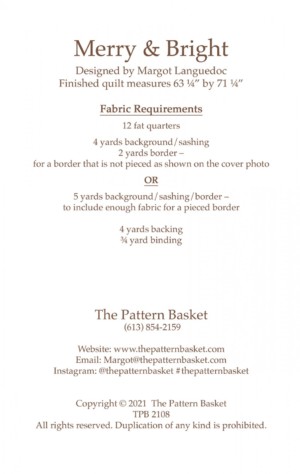 Merry & Bright Quilt Pattern - Image 2